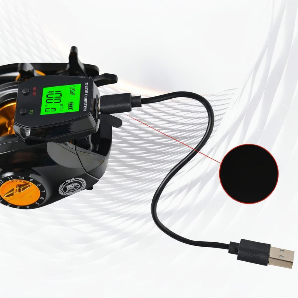 Dijital Baitcasting Olta Makar - Fishing Boat Depth Finder incelemesi ve fiyatı