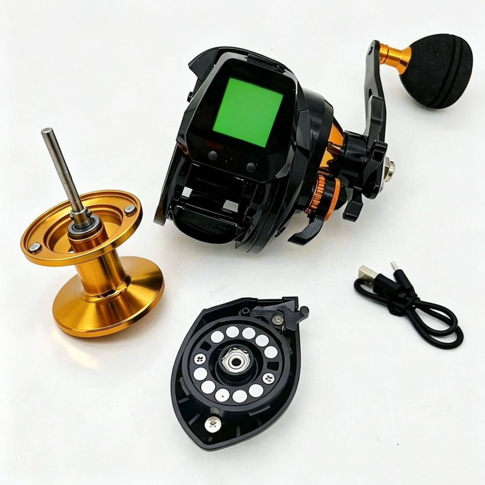 Dijital Baitcasting Olta Makar - Fishing Boat Depth Finder incelemesi ve fiyatı