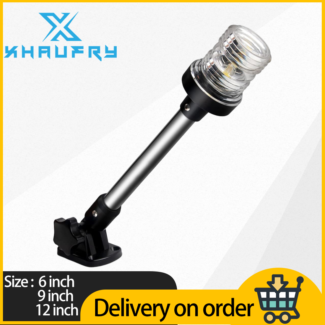 360 Derece Beyaz LED Katlanabi - Fishing Boat Anchor incelemesi ve fiyatı